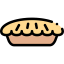 Яблочный пирог иконка 64x64