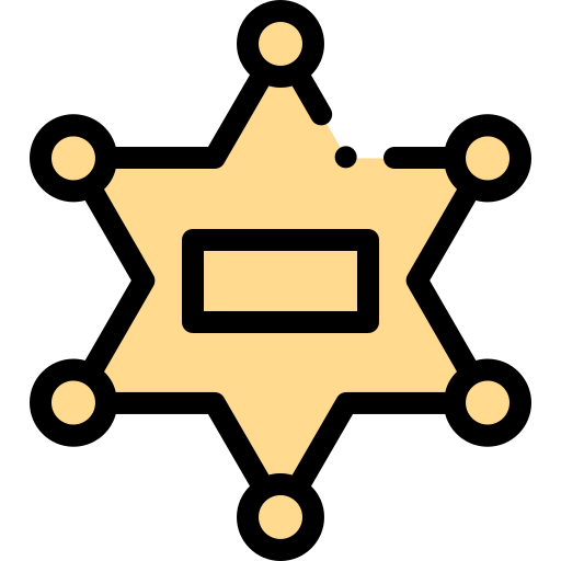 Sheriff badge іконка