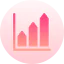 Bar chart icon 64x64