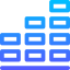 Bar chart icon 64x64