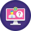 Online counseling icon 64x64