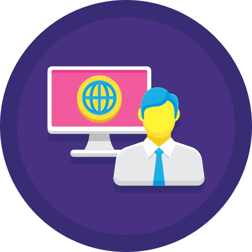 Blended learning icon