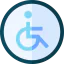 Disabled sign ícone 64x64