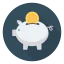 Piggy bank icon 64x64