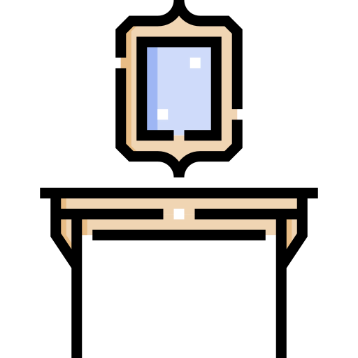 Dressing table icon