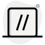 Slash icon 64x64