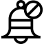 Alarm off icon 64x64