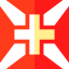 Portugal cross ícono 64x64
