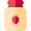 Strawberry jam icon 64x64