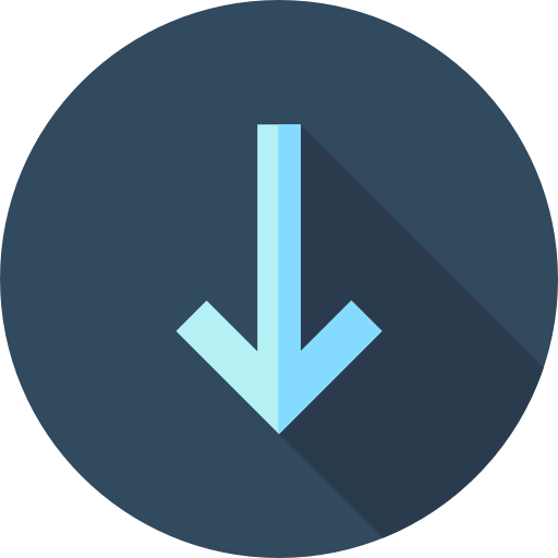 Down arrow icon