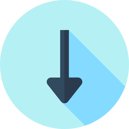 Down arrow icon