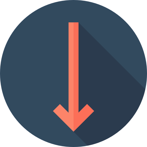 Down arrow icon
