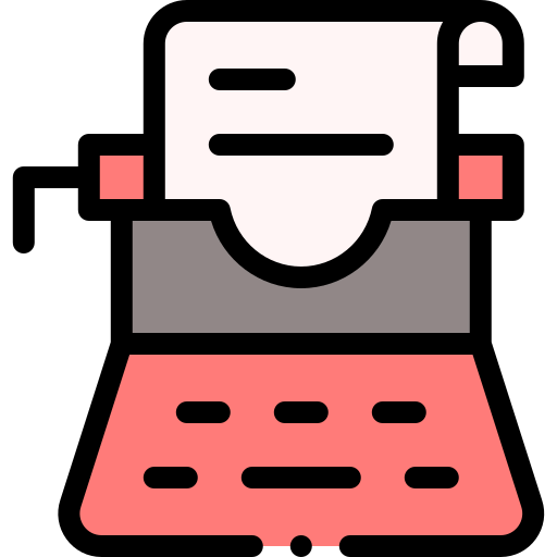 Typewriter icon