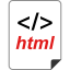 Html icône 64x64