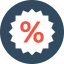 Percentage icon 64x64