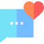 Love message icon 64x64