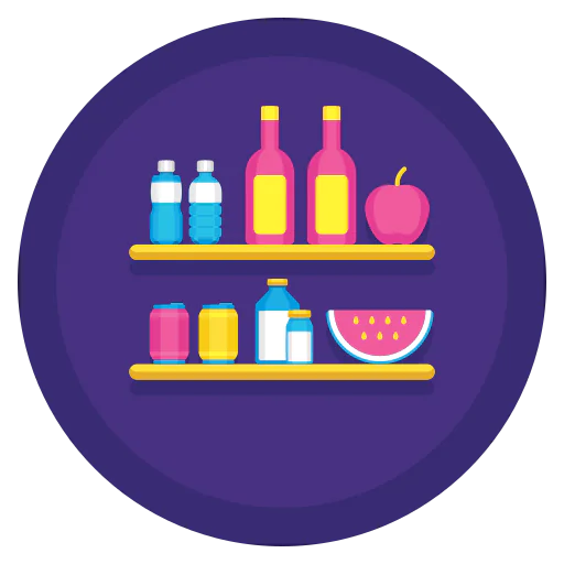 Grocery merchandising ícono