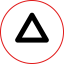 Triangle button icon 64x64