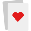 Ace of hearts biểu tượng 64x64