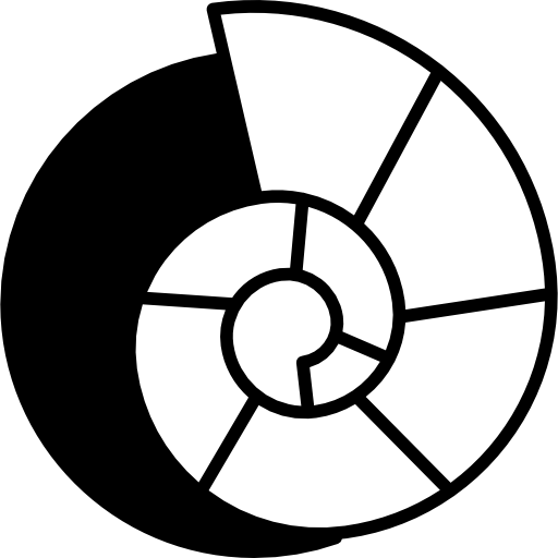 Conch shell outline icon