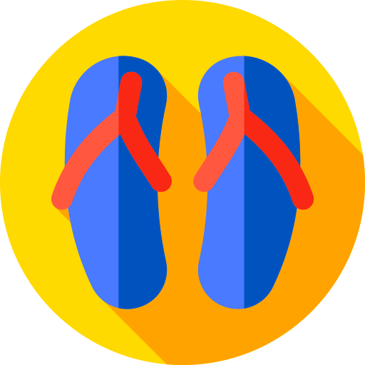 Flip flops icon