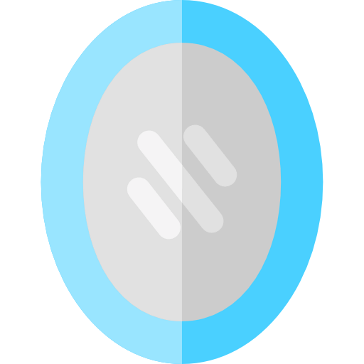Reflecting icon