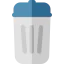Garbage bin ícono 64x64