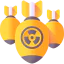 Nuclear bomb ícono 64x64