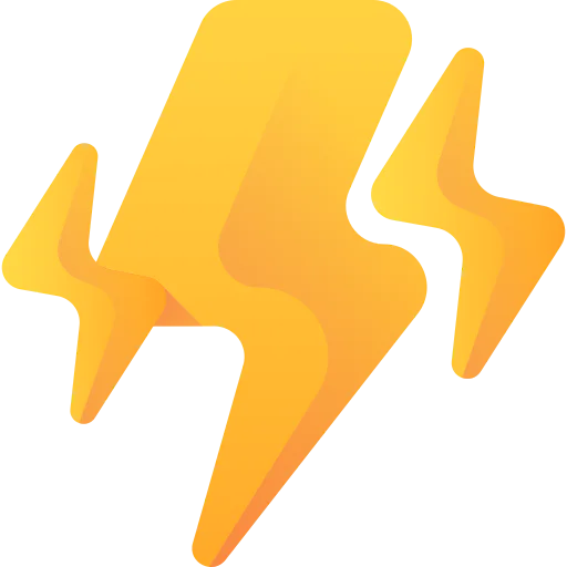 Lightning bolt icon