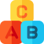 Abc block ícono 64x64