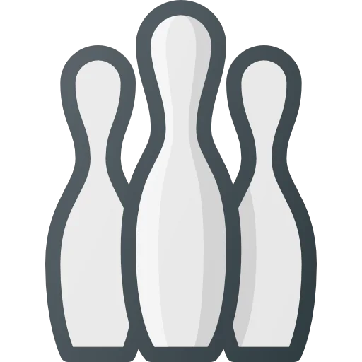 Bowling pins icon