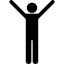 Euphoric silhouette icon 64x64