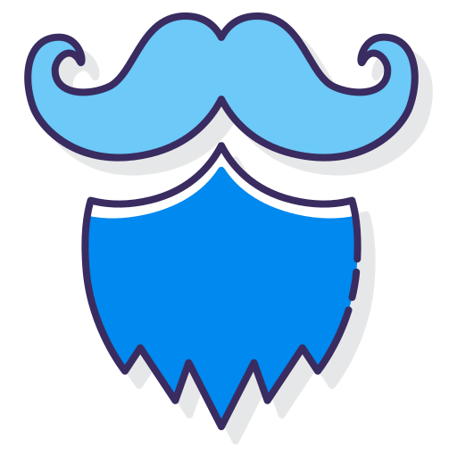 Mustache with beard 상