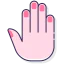 Пальцы иконка 64x64