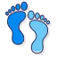 Footsteps biểu tượng 64x64