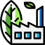 Eco factory icon 64x64