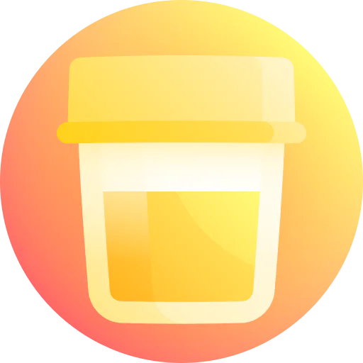 Urine sample icon