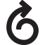 Spiral Arrow biểu tượng 64x64