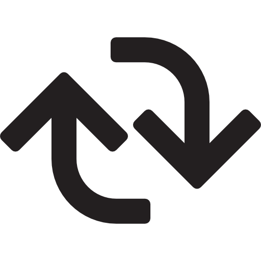 Up and Down Arrows icon