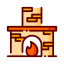 Fireplace アイコン 64x64