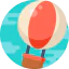 Hot air balloon ícone 64x64