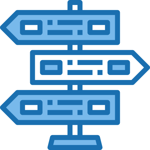 Signpost icon
