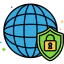 Global security ícono 64x64