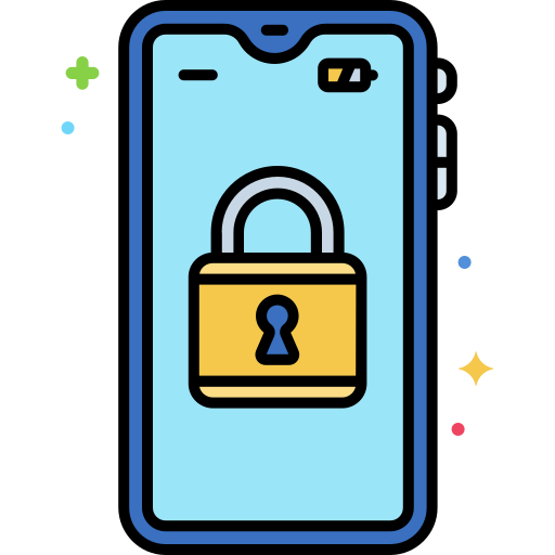 Mobile security icon