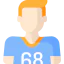 American football player icon 64x64