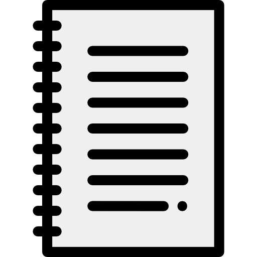 Notebook ícono