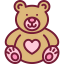 Teddy bear icon 64x64