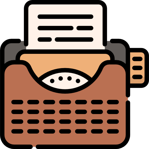 Typewriter icon
