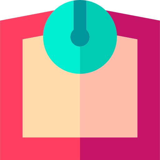 Weighing scale icon