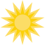 Sun icon 64x64